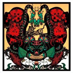 作品《艾虎》获得第四届中国非物质文化 遗产博览会中国传统工艺(剪纸